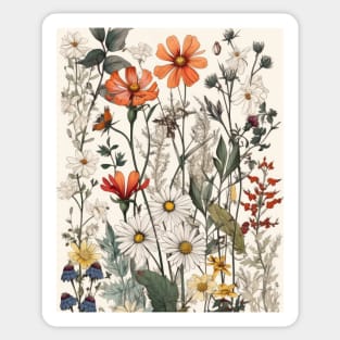 Wildflowers - Botanical Bliss 01 Sticker